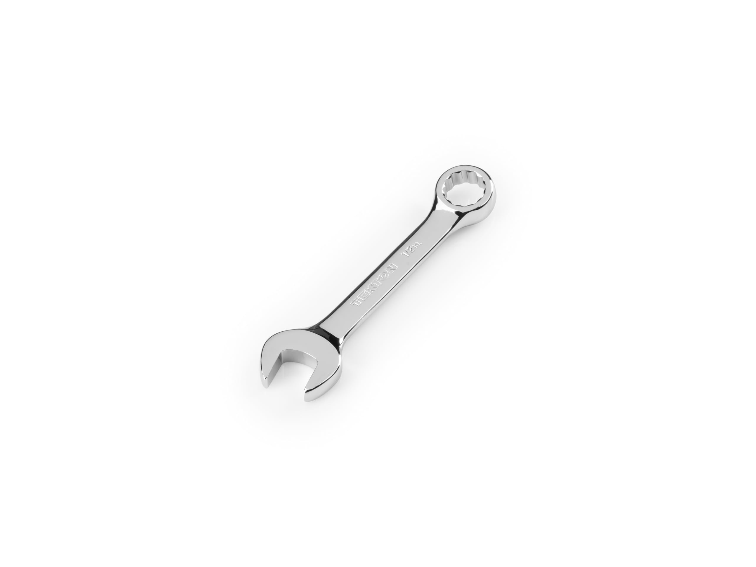 TEKTON 1/2 Inch Stubby Combination Wrench | 18047