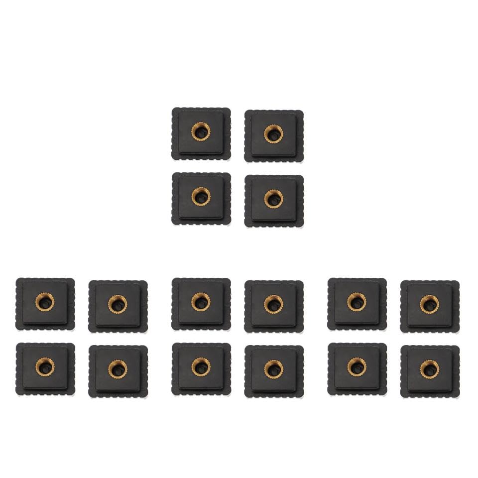 Zapatas de flash DOITOOL con tornillo de 1/4 para soporte de microfono de camara 4 piezas 4