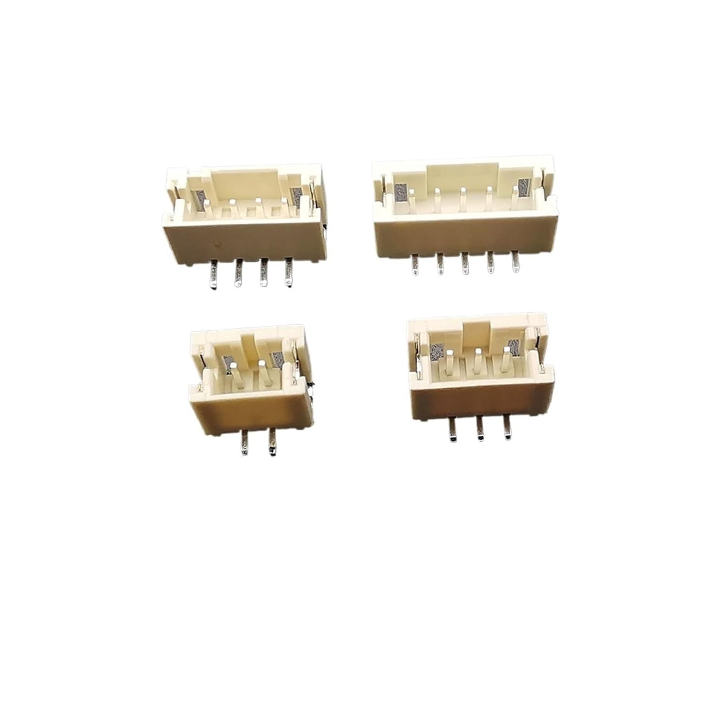 50/100Pcs JST PH 2.0mm Pitch Male Plug Housing Connector 2/3/4/5/6/8/10Pin SMD PCB Horizontal/Vertical Shell Terminal Pin Header(Vertical,100Pcs,9Pin)