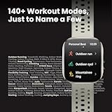 Amazfit Bip 6 Smart Watch 46mm, 14 Day Battery, 1.97" AMOLED Display, GPS & Free Maps, AI, Bluetooth Call & Text, Health, Fitness & Sleep Tracker, 140+ Workout Modes, 5 ATM Water-Resistance, Black - Image 8