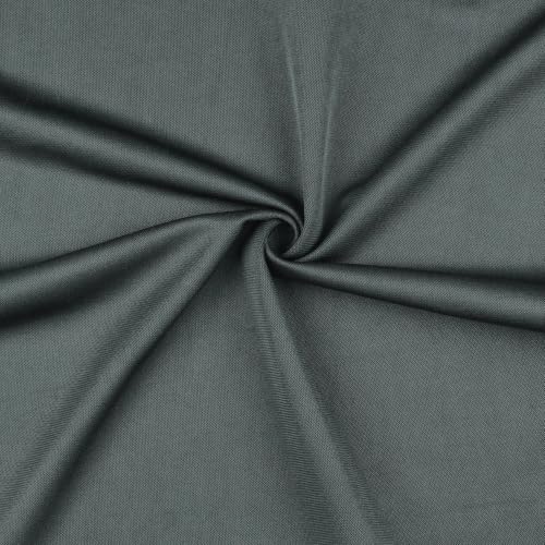 Image of Microfiber Glass & Window Cleaning Cloths | 400 GSM Thick, Lint-Free & Streak-Free Towels for Mirror, Car, Kitchen & Home | 40 x 40 cm | Grey | Pack of 4