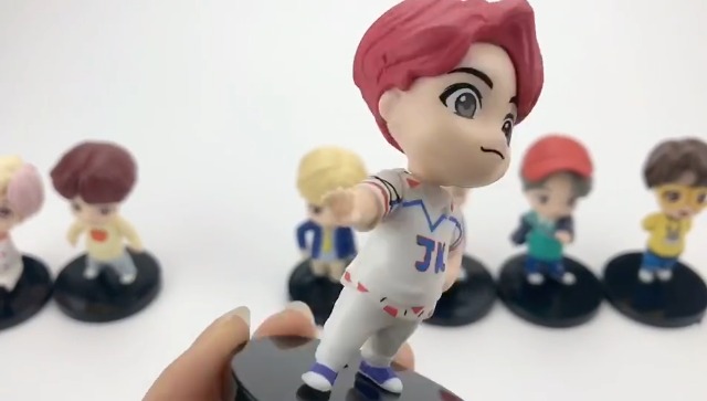 Amazon.com: 7pcs BTS Cake Toppers Character Set of Action Figures