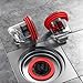 COLDDD Odor Proof Floor Drain, Backflow Preventer, Anti-Odor Drain for Bathrooms and Kitchens (1.5''-2.0'')