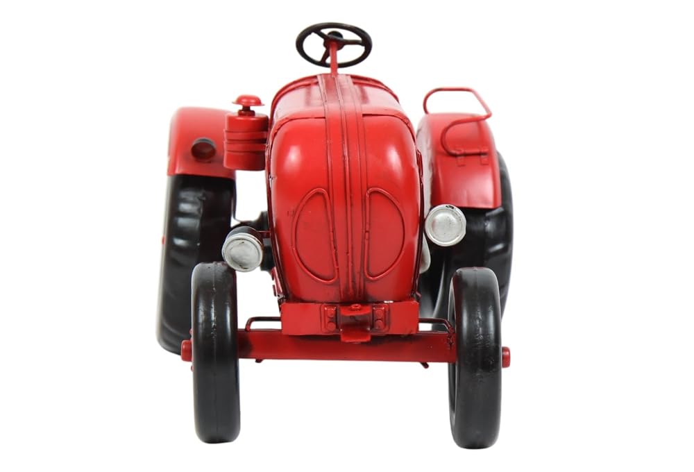Blechtraktor Nostalgie Modellauto Oldtimer Marke Porsche Super L 319 Traktor Modell aus Blech L 28 cm