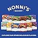 Nonni's Bakery Limone Biscotti Cookies, Individually Wrapped Coffee and Tea Biscuit Snack, 6.88 oz, 8 Count