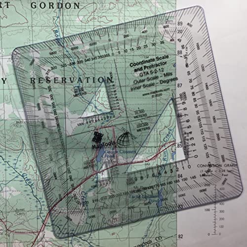 MapTools Military Style UTM/MGRS Coordinate Scale