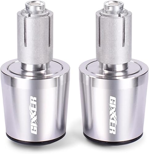 Miniatura 7 de Motocicleta motocicleta manillar peso final manillar Grips Cap anti vibración Silder Plug para Suzuki Gixxer 150sf 250sf 155 accesorios mango extremo