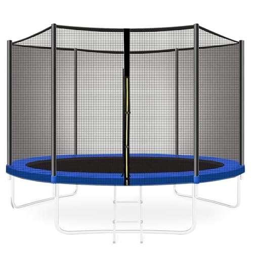 BLGVGKLPNT Red de Repuesto para trampolín Redondo, diámetro 244 305 366 cm, para Cama Elástica de 6/8 Postes Rectos,Red de Seguridad para Cama Elástica para Exterior Protectora (5ft/⌀1.5M)