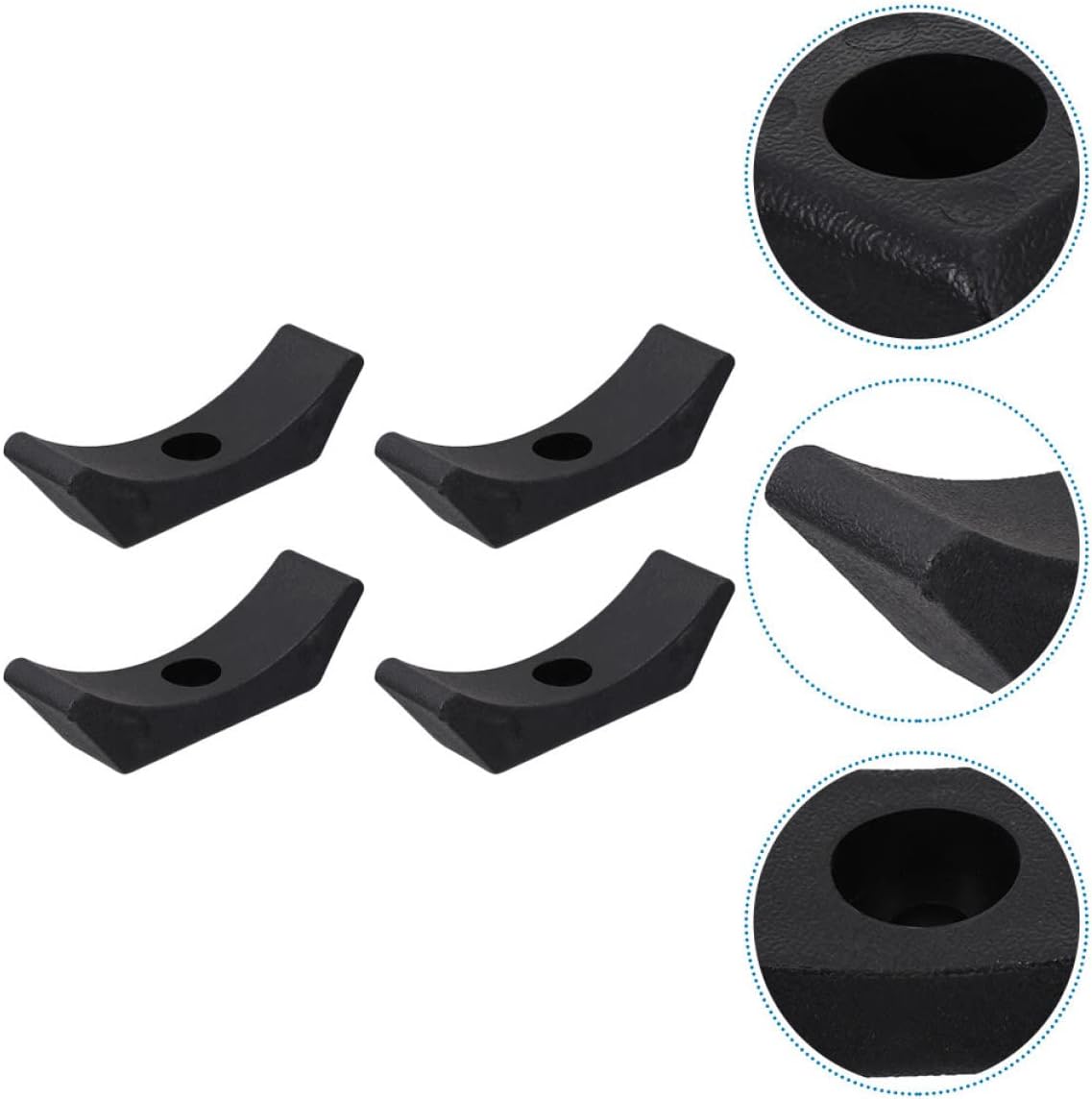 20pcs Supplies Accessories Racks Equipment Tool for Saddles Stand Cradles Workout Storage Mm Holder Replacement Tower Rack Hand Exercise Durable Dumbbell Weight Brackets Saddles,