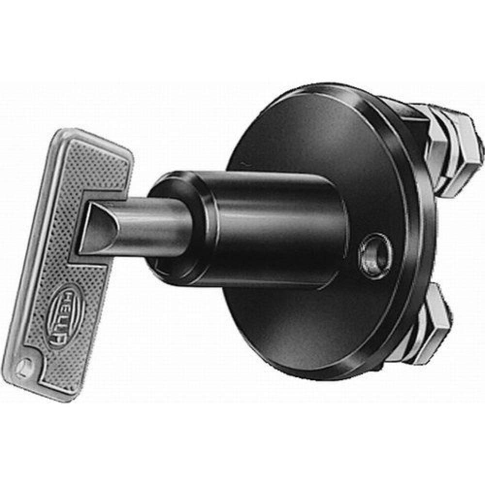 HELLA 6EK 002 843-013 Interruptor principal, batería - Accionamiento por giro - Número de conexiones: 2 - atornillado - Contacto de cierre - Paso de rosca: 1.5mm