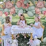 Tea Party Decorations 139pcs Pastel Tea Party Balloon Arch Garland Kit with Pink Green Teapot Mylar Balloon for Let's Par-Tea Girls Birthday Spring Garden Tea Party Decor (Tea Party) - Image 5