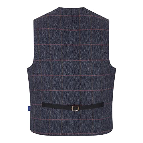 Chaleco de tweed para hombre formal Walker and Hawkes que soluciona tu look de invierno 4