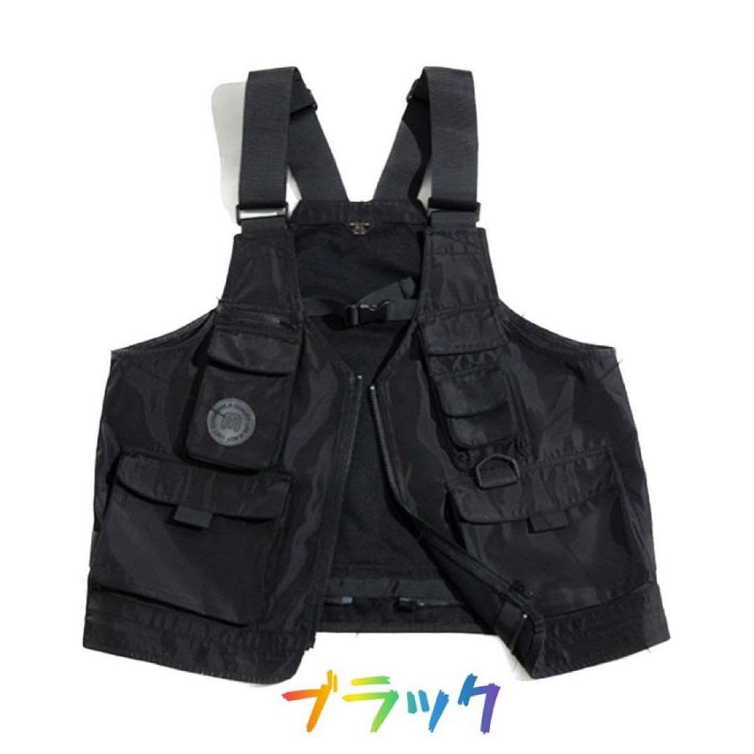 2way タクティカルベスト　バッグ マルチポケット　軽量作業着　釣り　撮影　黒 Amazon.co.jp: 2way タクティカルベスト バッグ マルチポケット 軽量
