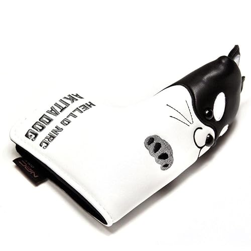 パターカバー ヘッドカバー オデッセイ 2ボールに対応 マレット用 ピンタイプ マグネットタイプ スコッティー