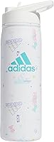 Vista 7 de adidas Stainless Steel Metal Water Bottle 20 oz (600 mL) Straw Lid