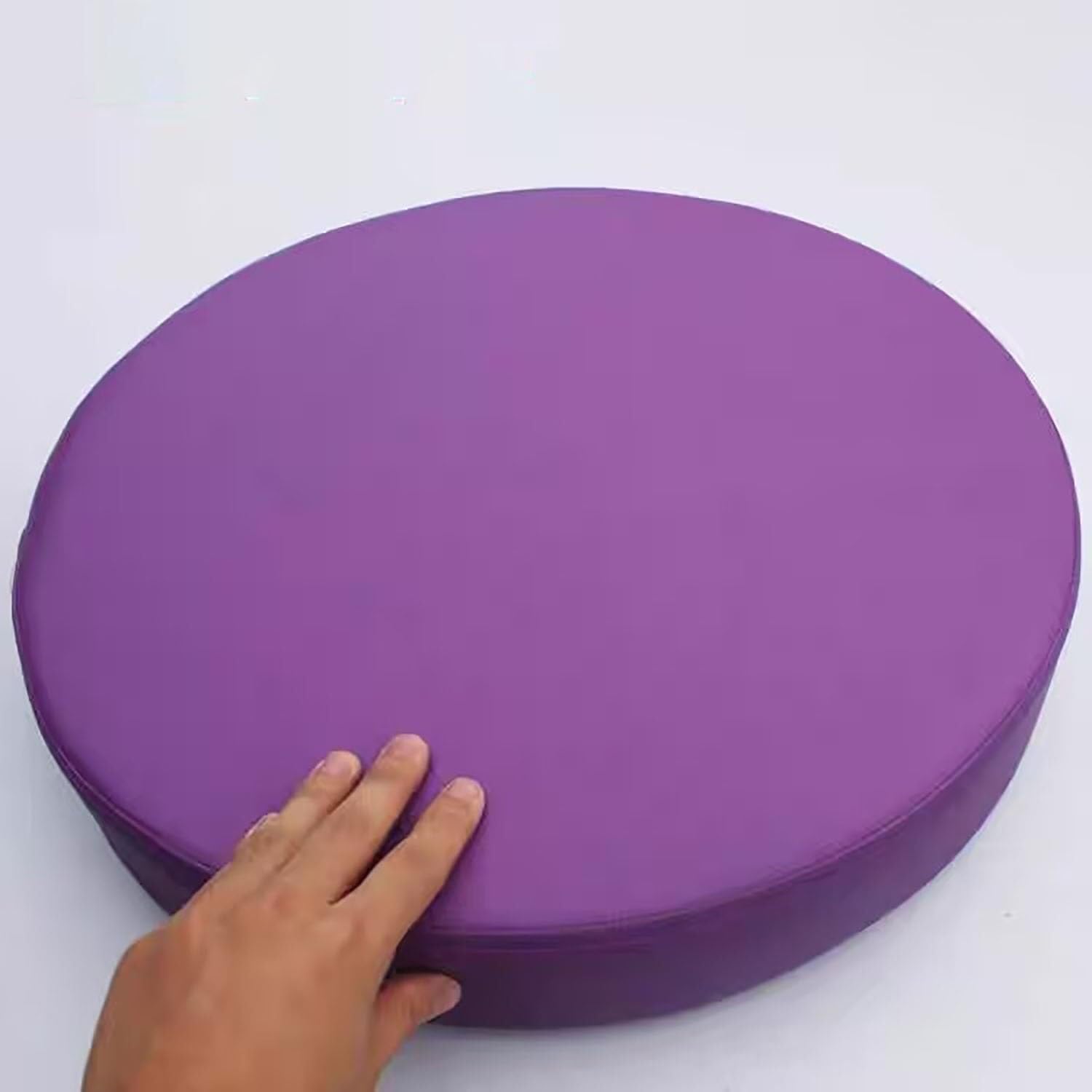 BUAOGDVG Round Kitchen Chair Cushion, Waterproof Outdoor Seat Cushions, 35/40/45/50cm Removable Washable for Dining Room Chair, Office, Garden, Outdoor, Indoor(O,40x3cm/15.7x1in)
