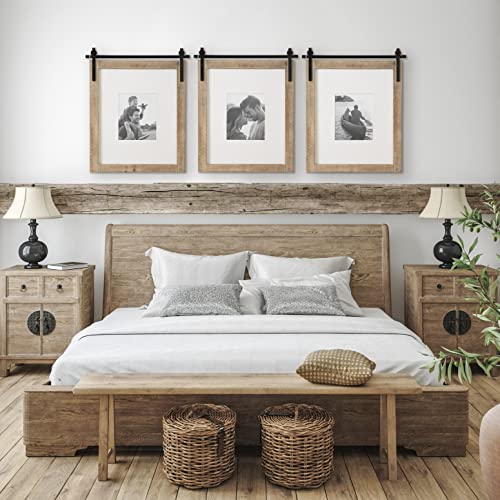 Kateandlaurelcatesfarmhousewoodenpictureframe21x26mattedto18x10rusticnaturalbrownphotographframefittingone8x10imagewithbarndoorinspireddesign Urban Country Home Decor Kate and laurel cates farmhouse wooden picture frame 21×26 matted to 1 8×10 rustic natural brown photograph frame fitting one 8×10 image with barn door inspired design urban country home decor