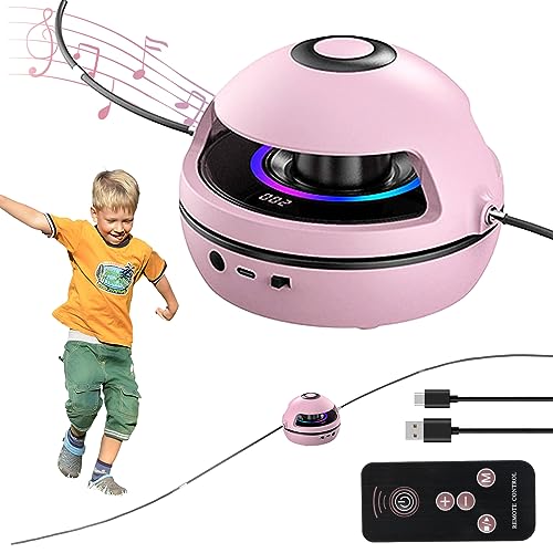 Corde à sauter avec haut-parleur Bluetooth et compteur LED pour un entraînement rythmé