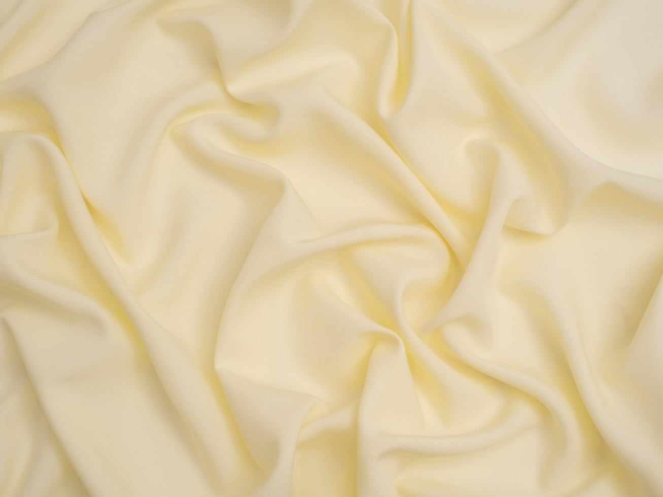 Minerva Soft Touch Polyester Crepe Dress Fabric Cream - per metre