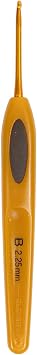 Clover 1002/B Soft Touch Crochet Hook, Size B 2.25mm