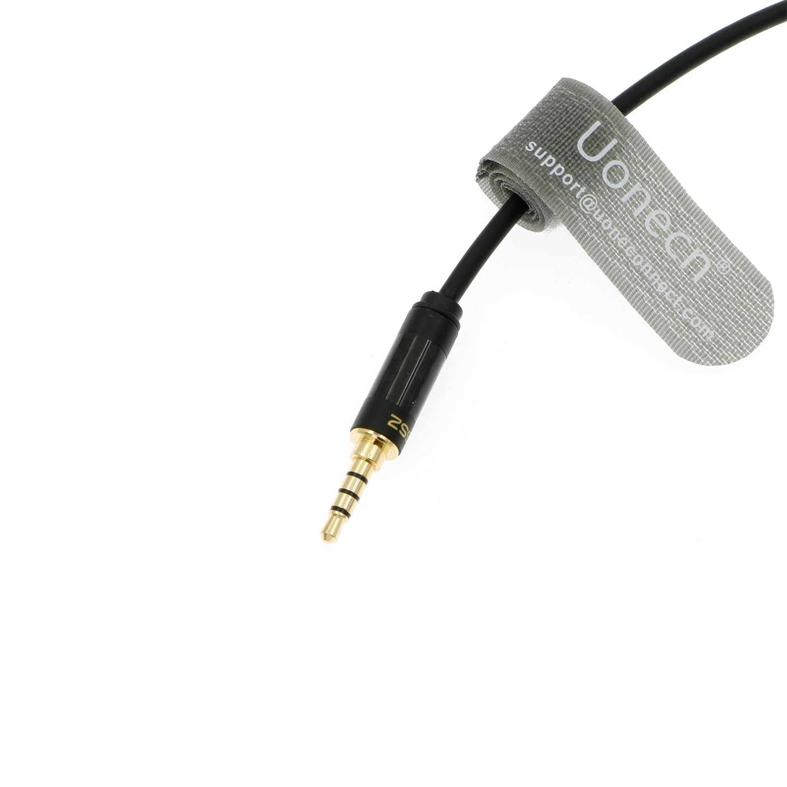Uonecn Cavo di prolunga TRRS da 3,5 mm dritto maschio a femmina dritto cavo audio stereo per Sony FX6 27,5 "| 70 cm