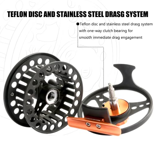 image for M MAXIMUMCATCH Maxcatch ECO Fly Reel Large Arbor with Aluminum Body (3