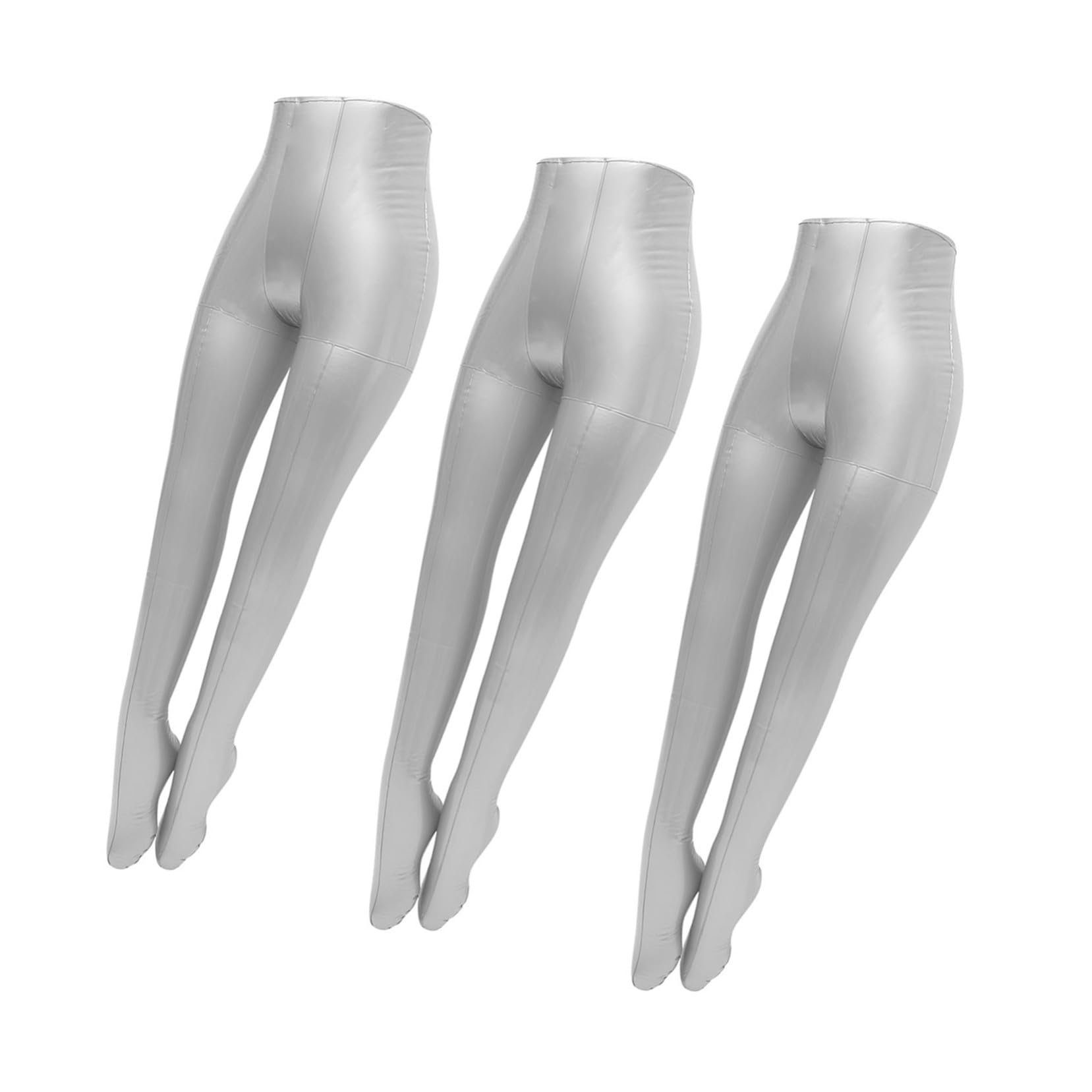 3 Stück Aufblasbare Schaufensterpuppen Kunststoff Schaufensterpuppen Weibliche Dummy Beine Hosen Schaufensterpuppe Jeans Schaufensterpuppe Hosen