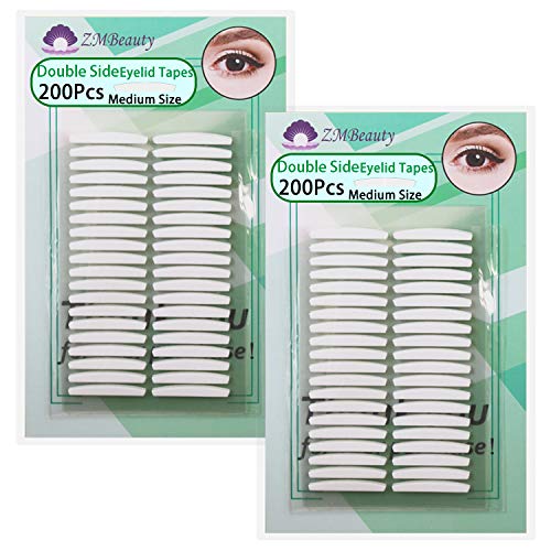 Schlupflider Stripes, Doppelseitiges Klebeband Schlupflid-Tape - Augenlidliftig ohne OP -400Stück Schlupflid Streifen im Doppelpack Cover