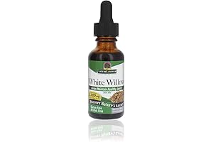 WG Willow & Grace Designs: Alcohol-Free White Willow Bark 2000MG Extract