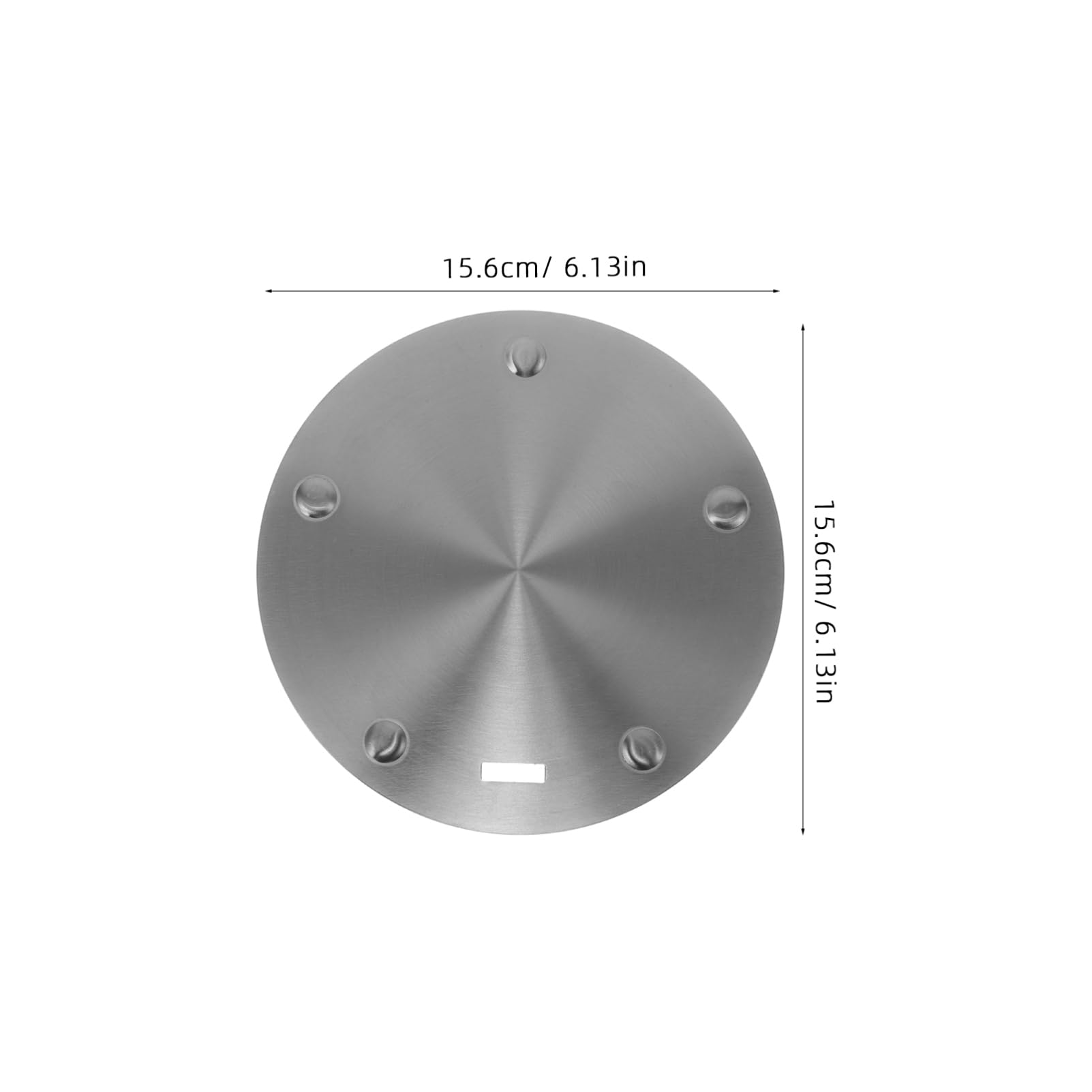 Placa Difusora de Calor Inoxidable para Cocina de Gas Térmico para Cocción Uniforme y Descongelación Rápida de Limpiar y Resistente