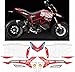 STICKERS KIT ADESIVI COMPATIBILE CON HYPERMOTARD 821 939 MOTO GP 2019 TRIBUTE REPLICA