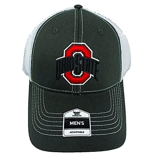 Gorra gris para hombre Ohio State Buckeyes miniatura 1