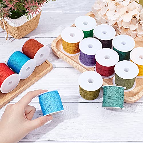 Cordón de poliéster arricraft para tejer macramé sin deshilachados 4