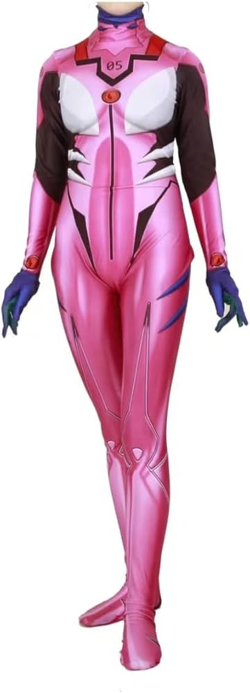 Amazon.co.jp: 新世紀エヴァンゲリオン コスプレ衣装 全身タイツ 戦闘