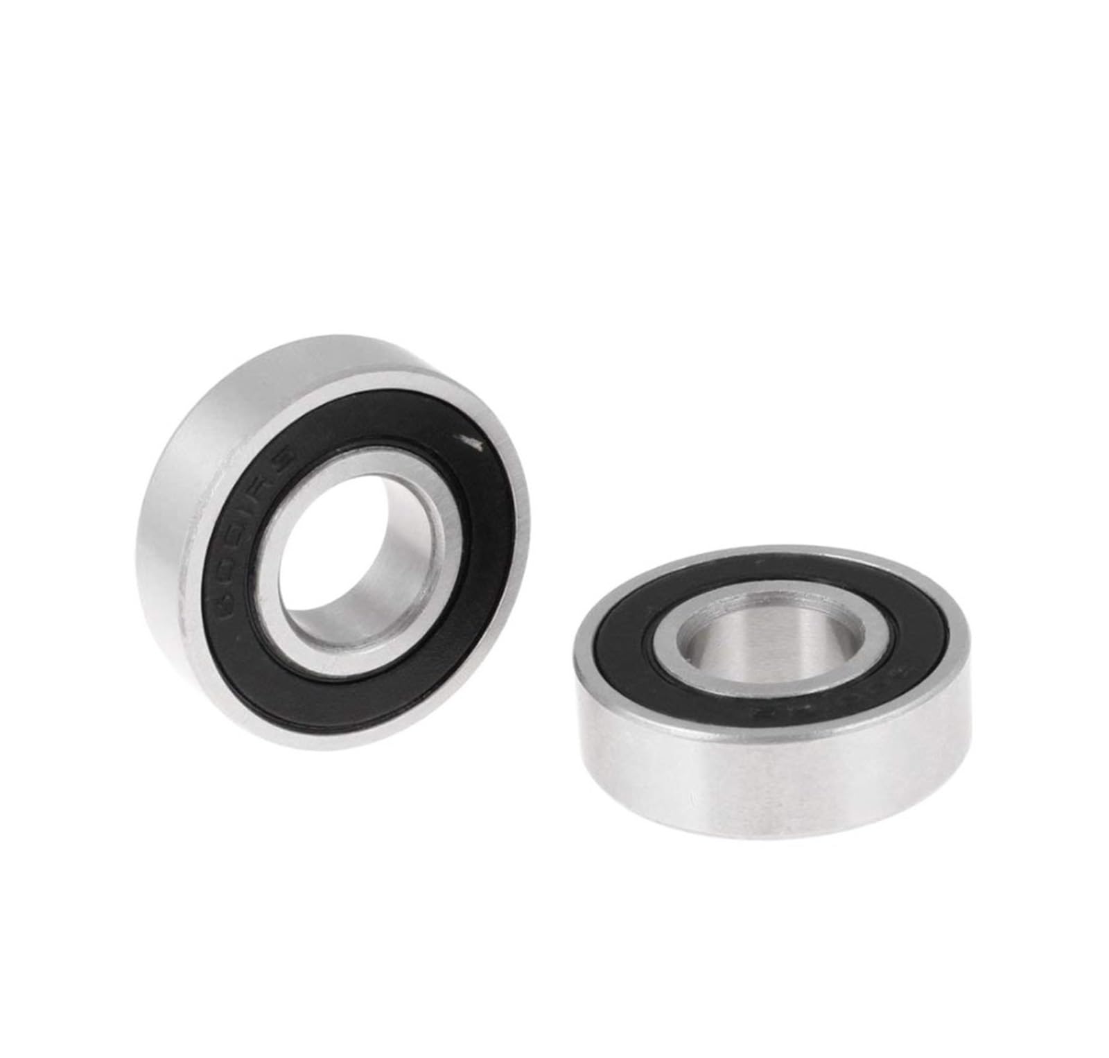 IEUMJNAT Bimetal Seal Shield Micro deep Groove Bearing 10pcs 6001RS 12 * 28 8mm Deep Ball Miniature Bearings Chrome Steel