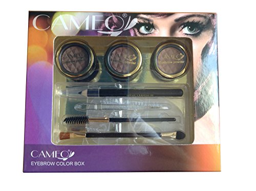 Cameo Perfect Brow Makeup Natural Eyebrow Color Box
