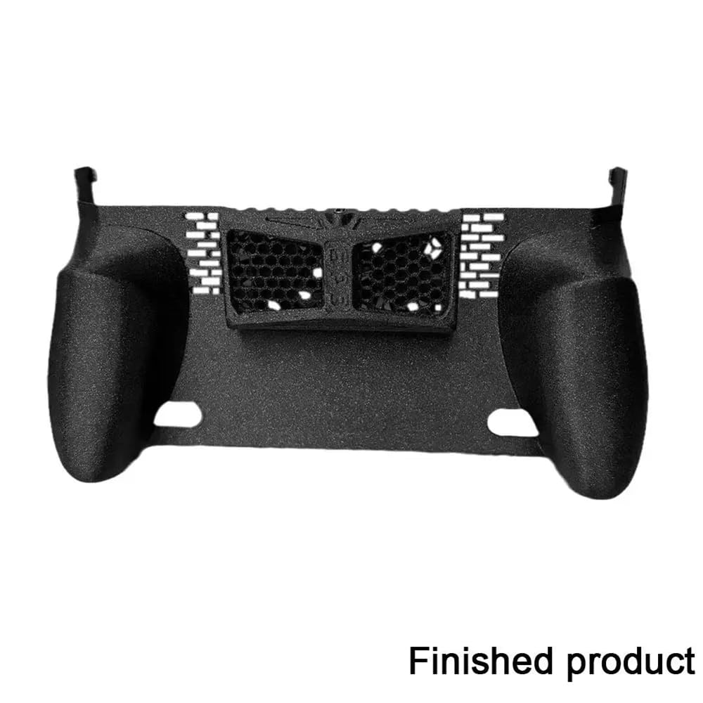 Empuñadura ergonómica para GPD Win Min, con ventilador de refrigeración, Hard Shell funda protectora para pantalla táctil de juegos de PC Mini Gamepad portátil, consola de juegos Protector Accesorios