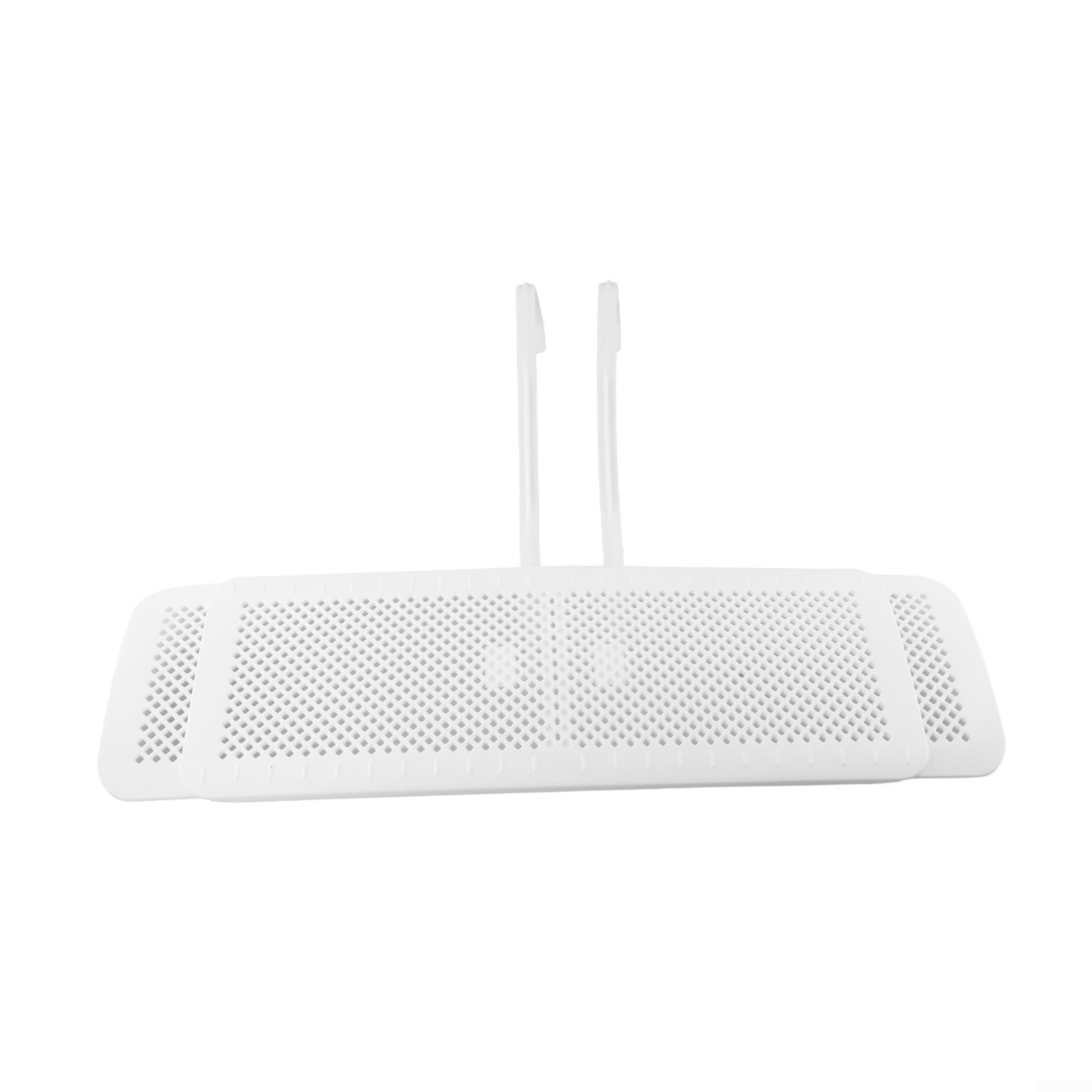 Deflettore per condizionatore d'aria, deflettore retrattile da parete, guida anti soffiaggio diretto per raffreddamento domestico, regolabile 56-90 cm, bianco (filtro in cotone)
