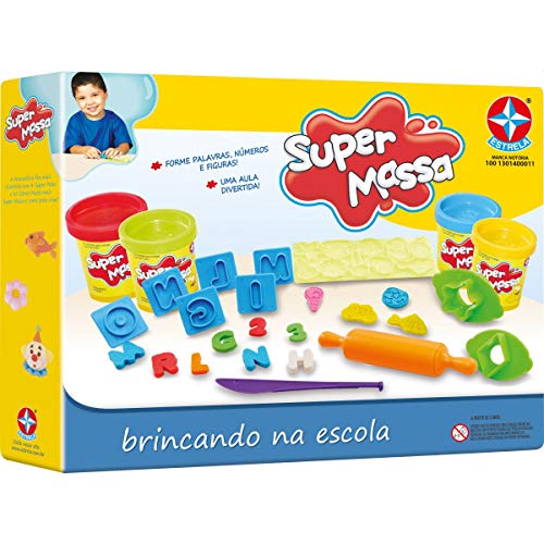 Estrela Massinha Super Massa Brincando na Escola
