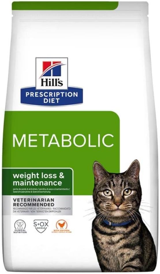 Prescription Diet Feline Metabolic Weight Loss & Maintenance 3kg