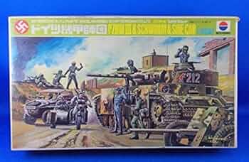 Amazon | ニットー ドイツ機甲師団 3号戦車 ジオラマセット 1/76