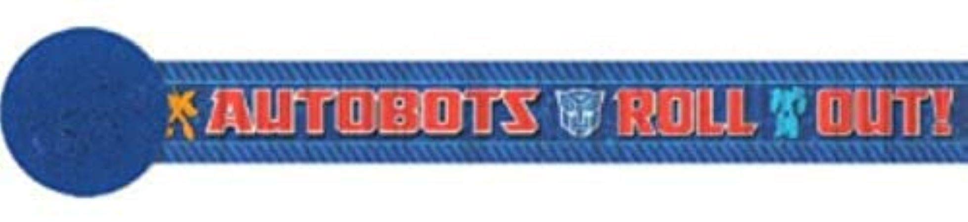 amscan Transformers Crepe Streamer, Party Favor