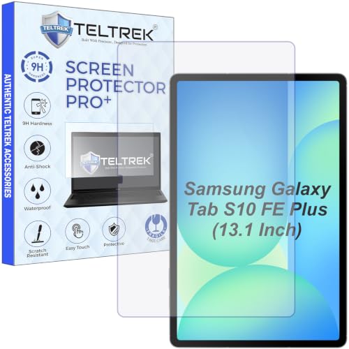 Image of Screen Guard Compatible With Samsung Galaxy Tab S10 FE Plus 13.1 inch Inch Tablet Flexible Fiber Screenguard Not a Tempered Glass Screen Protector