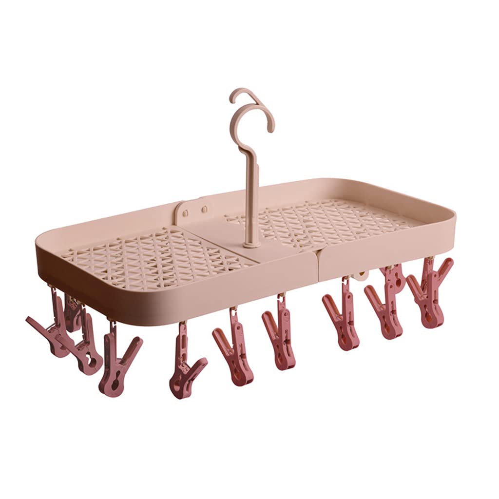 Multi-clip Stendino Appendiabiti Lavanderia Mollette Calzino Biancheria Biancheria Intima Lavaggio