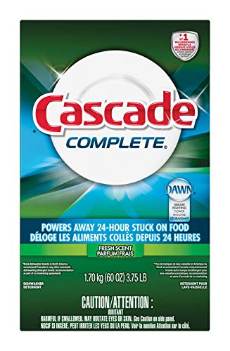 Cascade Complete Fresh Scent Powder Dishwasher Detergent 60 oz.