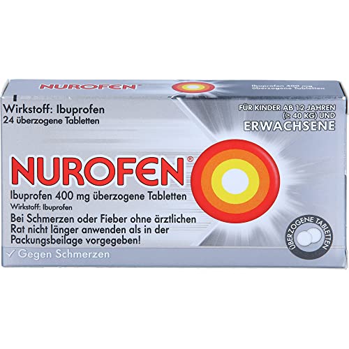 NUROFEN Ibuprofen 400 mg überzogene Tabletten 24 stk