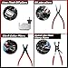 16 Pcs Hose Clamp Pliers Set, Hose Clamp Tool Removal and Installation Tool Kit, Hose Pinch off Pliers for Fuel, Oil, Coolant Radiator Heater and Water Hoses