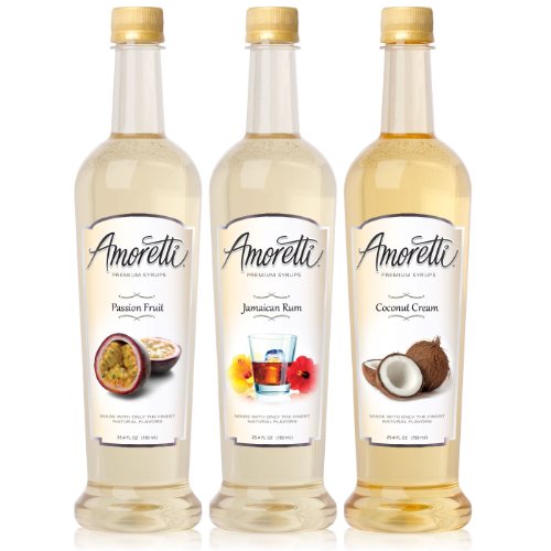 Amoretti Premium Tropical Syrups 750Ml 3 Pack #TOP15