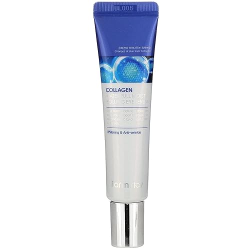 FARMSTAY llagen Water - Suero para ojos con rodamiento húmedo completo, 0.8 fl oz