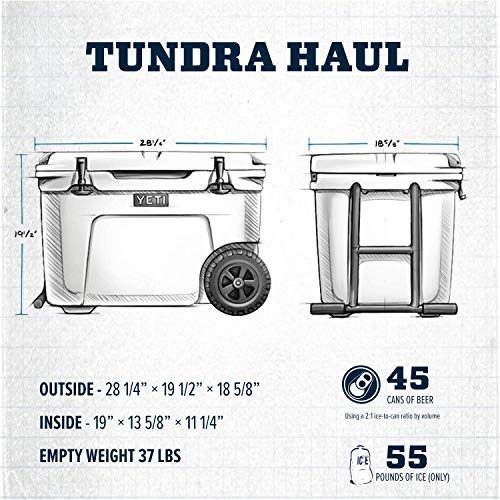 Image of YETI Tundra Haul Portable Wheeled Cooler